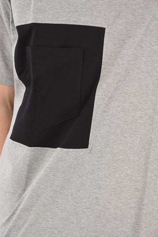 Crewneck T-Shirt with Breast Pocket
