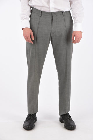 COLLEZIONI Hopsack Single Pleat Pants