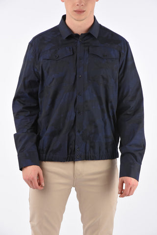 Camicia Camouflage in Cotone