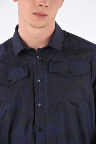 Camicia Camouflage in Cotone