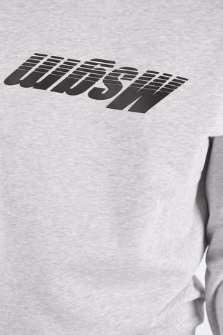 Printed Oversized Crew-Neck Sweatshirt