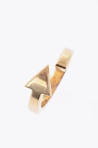 brass ARROW ring