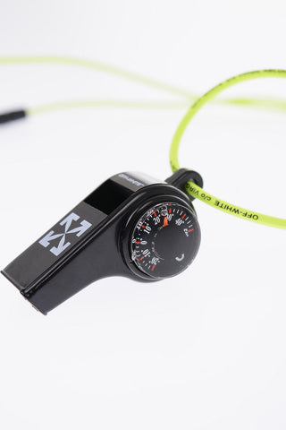 whistle with compass and thermometer
