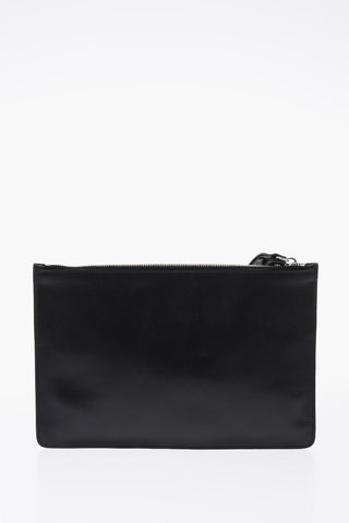 Leather BLACK WINGS Pouch