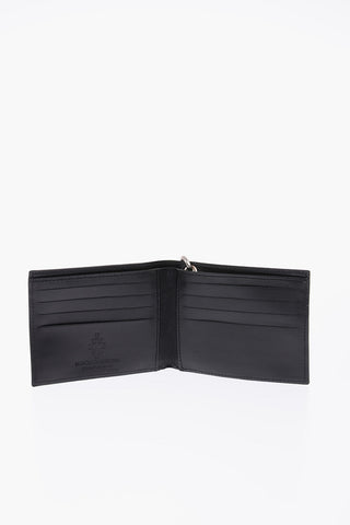 Leather wallet with chain