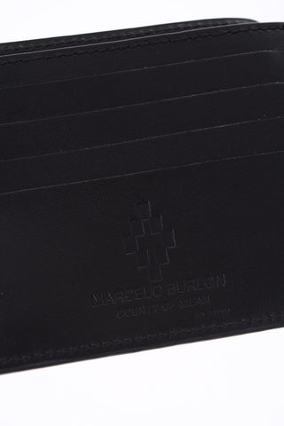 Leather wallet with chain