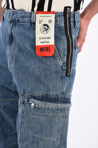 19cm Cargo D-LUKS Relaxed Fit Jeans L32