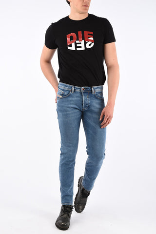 18cm Stretch Denim BELTHER-R Tapered Fit Jeans L.32