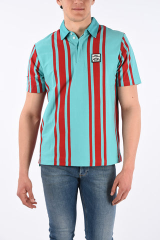 4 Button Polo Shirt with Logo-Embroidery