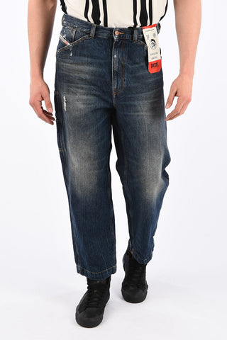 21cm High Waist D-FRANKY Carrot Fit Jeans L32