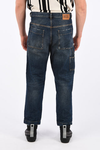 21cm High Waist D-FRANKY Carrot Fit Jeans L32