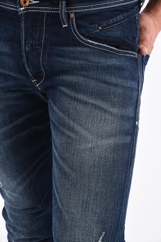 17cm Vintage Effect BELTHER Carrot Fit Jeans L.32