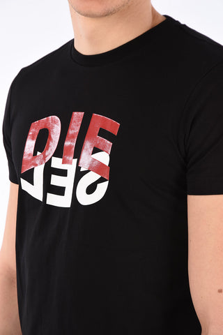 Logo Print T-DIEGOS-N22 Crewneck T-Shirt