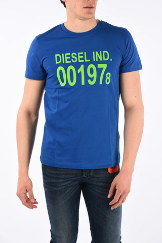 T-Shirt Girocollo T-DIEGO-001978 con Stampa Logo