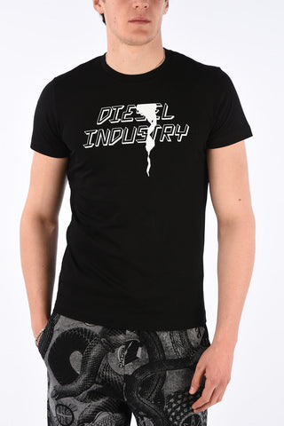 Jersey T-DIEGO-J25 T-shirt with Logo Print