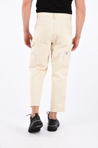 Wide Leg Cropped P-LAMAR Pants