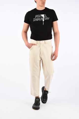 Wide Leg Cropped P-LAMAR Pants