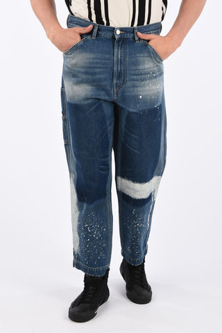22cm Vintage Effect D-FRANKY Carrot Fit Jeans L32