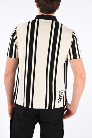 2 Buttons T-POLO-STRIP Polo With Logo Embroidery