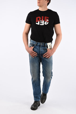 20cm Vintage Effect D-MACS Straight Fit Jeans L.32