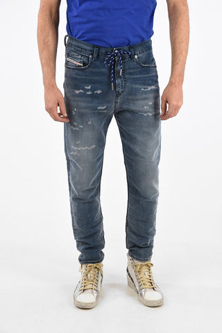 17cm Stretch Denim D-VIDER CB-NE Sweat Jogg jeans