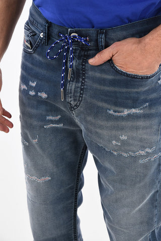 17cm Stretch Denim D-VIDER CB-NE Sweat Jogg jeans