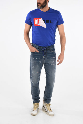17cm Stretch Denim D-VIDER CB-NE Sweat Jogg jeans