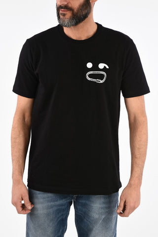 Printed T-JUST-T14 Crewneck T-Shirt