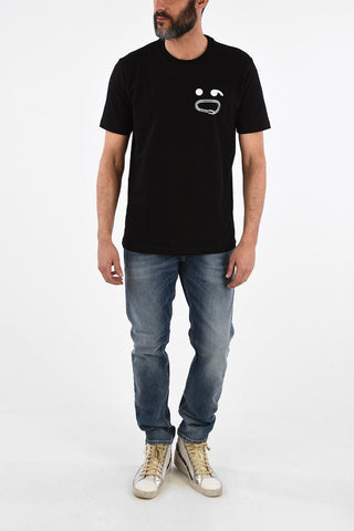 Printed T-JUST-T14 Crewneck T-Shirt
