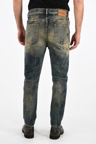 16cm Vintage Effect D-EETAR Tapered Fit Jeans L32