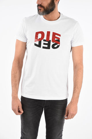 Crew-Neck T-DIEGOS-N22 T-shirt with Logo Print