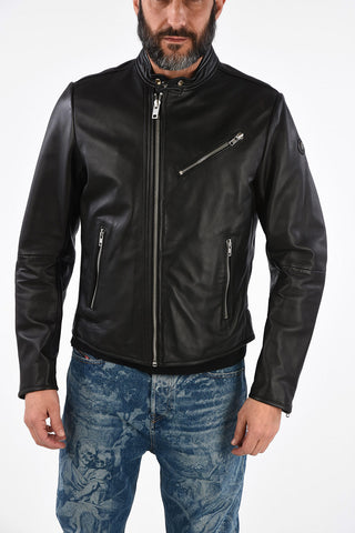 Leather R-LUMENIROK Jacket