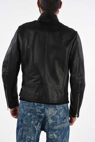 Leather R-LUMENIROK Jacket