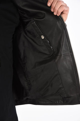 Leather R-LUMENIROK Jacket
