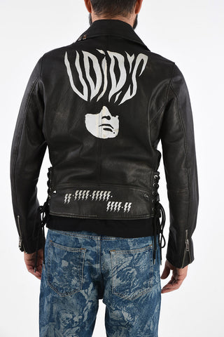 Leather L-GOTIV-A Biker Jacket