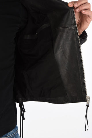 Leather L-GOTIV-A Biker Jacket