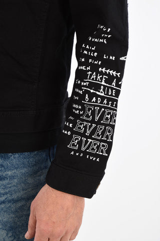 Denim Printed CL-NHILL-T Jacket