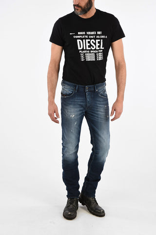 18cm Stonewashed BELTHER Slim Fit Jeans L32