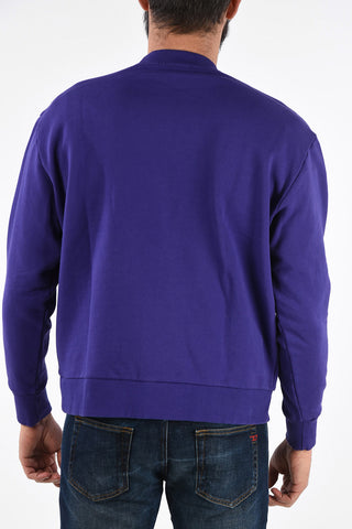 Crewneck S-CREW-DIVISION Sweatshirt with Embroidery Logo