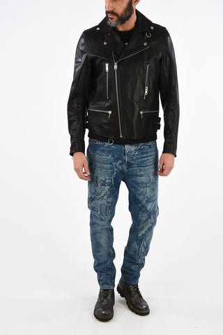 Giubbotto Biker L-GOTIV in Pelle