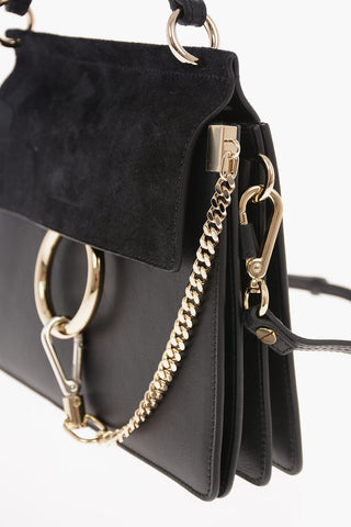 Leather Removable Shoulder Strap FAYE Mini Bag