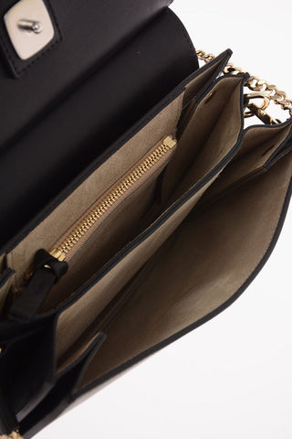 Leather Removable Shoulder Strap FAYE Mini Bag