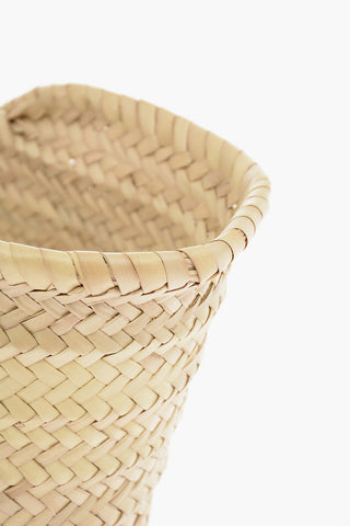 Rafia RETRO NOSTALGIA Maxi Basket Bag with Sequined Embroidery DAVID KRAMER