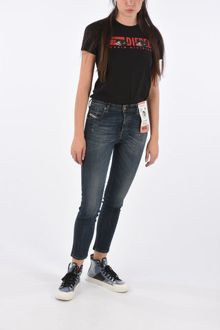 Regular Waist Slim Fit BABHILA Cropped Jeans L32