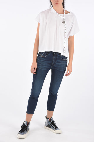 Low Waist D-FAYZA Boyfriend Cropped Jeans L32