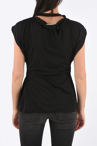 Rhinestone Embellished T-KALY Top