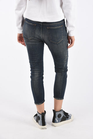 Low Waist Boyfriend D-FAYZA Cropped Jeans L32