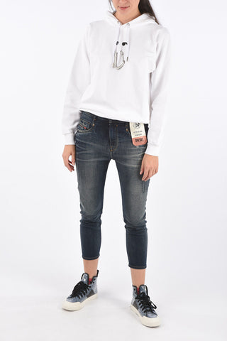 Low Waist Boyfriend D-FAYZA Cropped Jeans L32