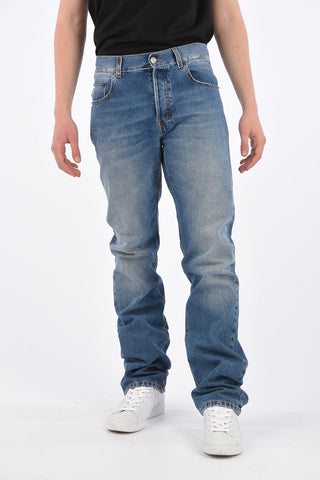 Straight Fit Stonewashed Jeans