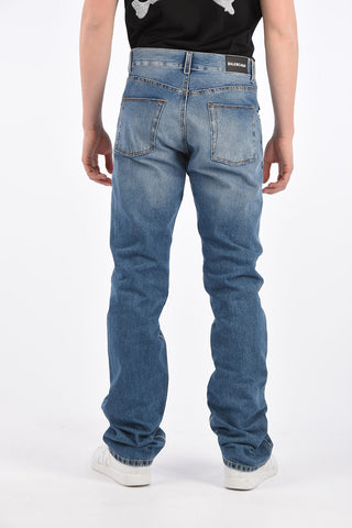 Straight Fit Stonewashed Jeans